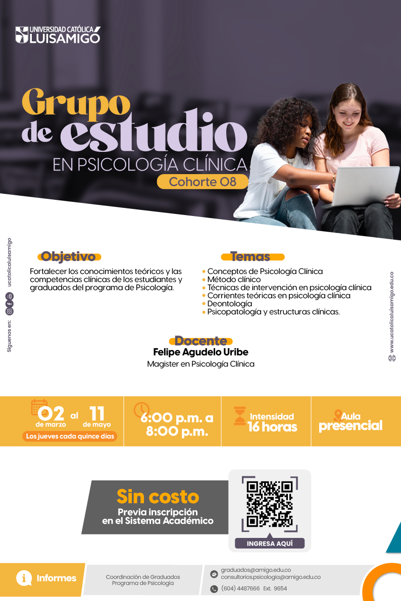 Grupo de estudio en psicología clínica