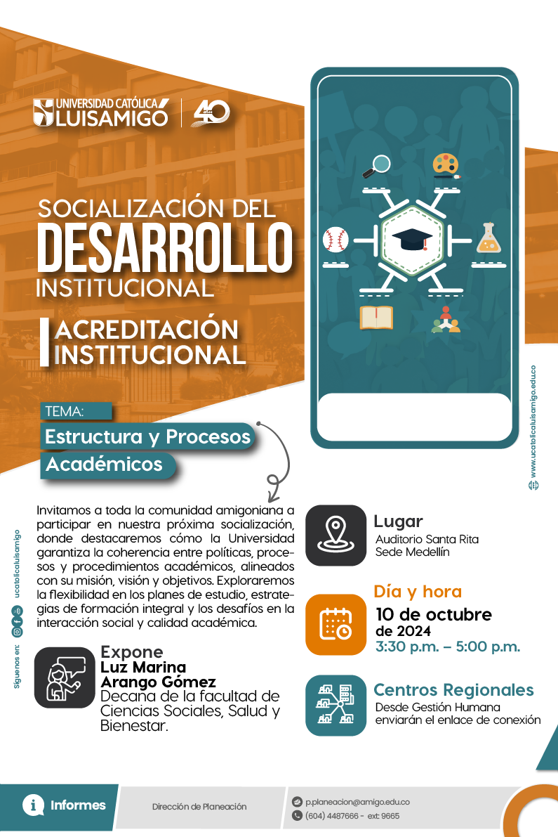 Socialización 08 - 10 de octubre "Estructuras Y Procesos Académicos" 