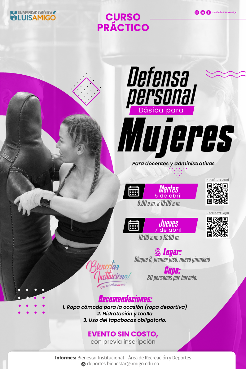 Curso defensa personal mujeres - empleadas